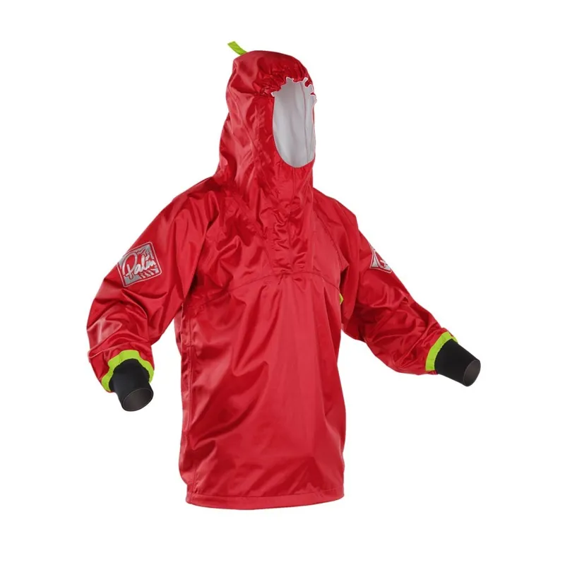 2024 Palm Equipment Waterproof Unisex Hooded Centre Smock Cag Red-1